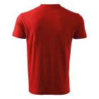 Logózott unisex póló V-neck