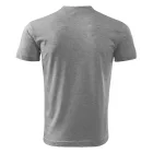 Logózott unisex póló V-neck