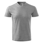Logózott unisex póló V-neck