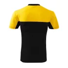 Logózott unisex póló Colormix