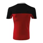 Logózott unisex póló Colormix