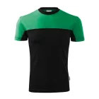 Logózott unisex póló Colormix