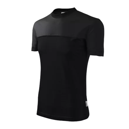 Logózott unisex póló Colormix