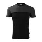Logózott unisex póló Colormix
