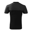 Logózott unisex póló Colormix