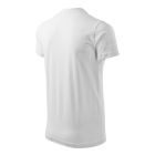 Logózott unisex póló Heavy V-neck