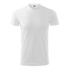 Logózott unisex póló Heavy V-neck