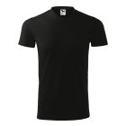 Logózott unisex póló Heavy V-neck