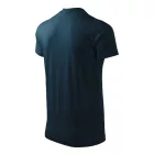 Logózott unisex póló Heavy V-neck