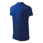 Logózott unisex póló Heavy V-neck