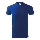 Logózott unisex póló Heavy V-neck