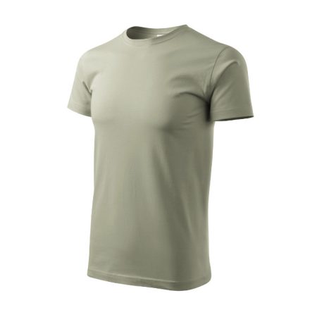 Basic póló férfi világos khaki 4XL