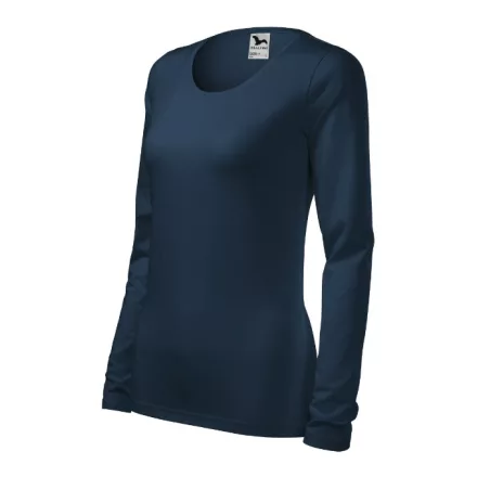 Logózott női póló Slim