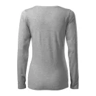 Logózott női póló Slim