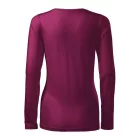 Logózott női póló Slim