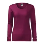 Logózott női póló Slim