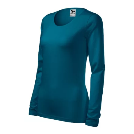 Logózott női póló Slim