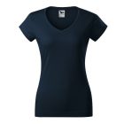 Logózott női póló Fit V-neck