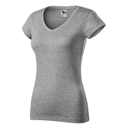 Logózott női póló Fit V-neck