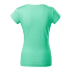Logózott női póló Fit V-neck