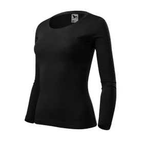 Logózott női póló Fit-T LS