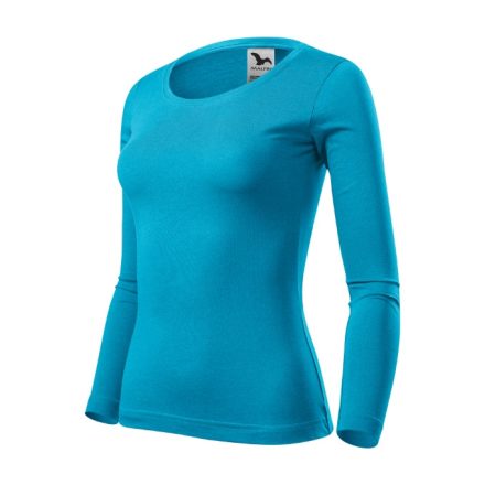 Fit-T LS póló női türkiz M