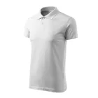 Logózott galléros férfi póló Single J.