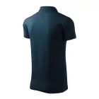 Logózott galléros férfi póló Single J.