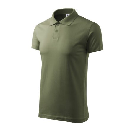 Single J. galléros póló férfi khaki 2XL