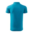 Logózott galléros férfi póló Single J.