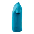 Logózott galléros férfi póló Single J.