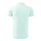 Logózott galléros férfi póló Single J.