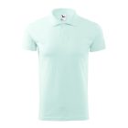 Logózott galléros férfi póló Single J.