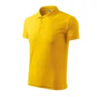 Logózott galléros férfi póló Pique Polo