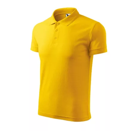 Logózott galléros férfi póló Pique Polo