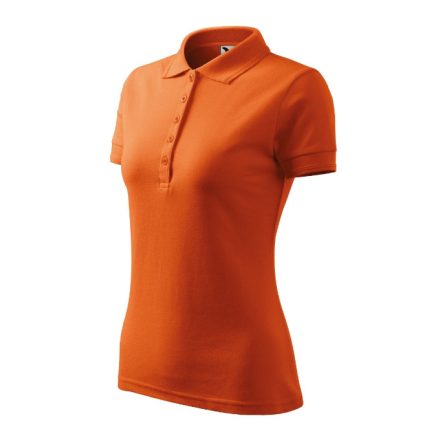 Pique Polo galléros póló női narancssárga 2XL