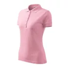 Logózott galléros női póló Pique Polo