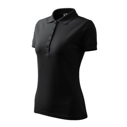 Pique Polo galléros póló női ébenszürke 2XL
