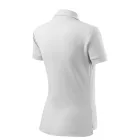 Logózott galléros női póló Cotton