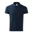 Logózott galléros férfi póló Cotton Heavy