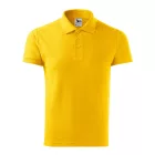 Logózott galléros férfi póló Cotton Heavy