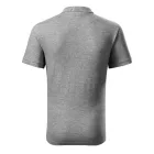Logózott galléros férfi póló Cotton Heavy
