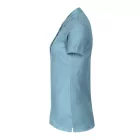 Logózott galléros női póló Cotton Heavy
