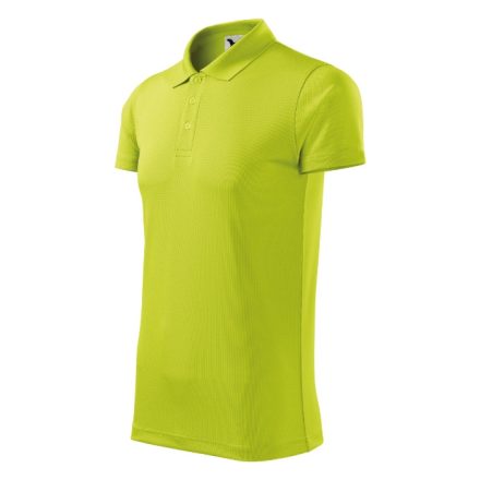 Victory galléros póló unisex lime S