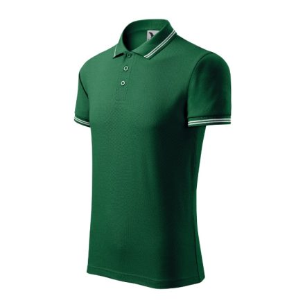 Urban galléros póló férfi dark green 2XL