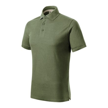 Prime (GOTS) galléros póló férfi khaki S