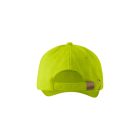 5P sapka unisex lime állitható