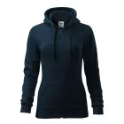 Logózott női felső Trendy Zipper