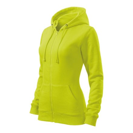 Trendy Zipper felső női lime XS