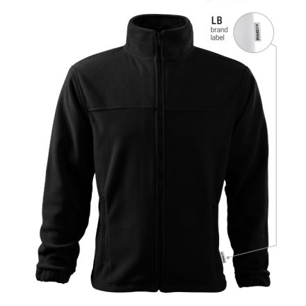Jacket polár férfi fekete 01 (brand label) L